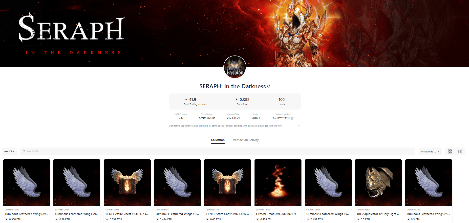 Get Access To Seraph: New Crypto ARPG powered by $SRF Token
