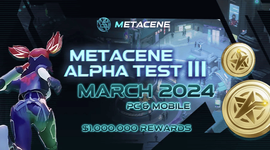 MetaCene Announces Alpha Test 3